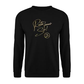 Les Boss Ladies (gold) - Sweat-shirt Unisexe - noir - Devant - Alina (178cm) & Michal (187cm)