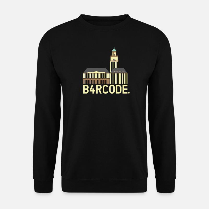 B4RCODE. Witten - Unisex Pullover - Schwarz