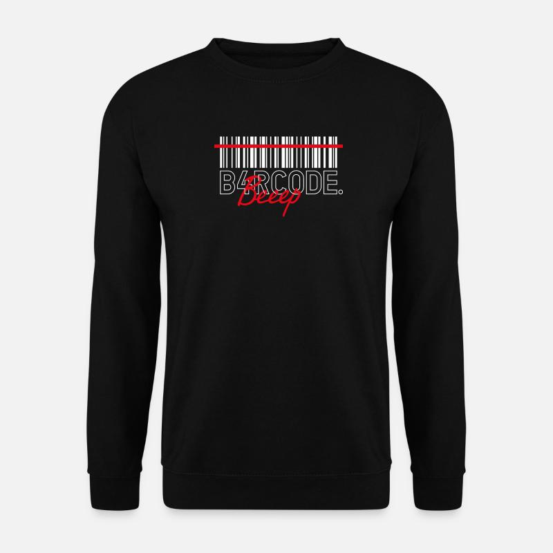 B4RCODE. Beep - Unisex Pullover - Schwarz