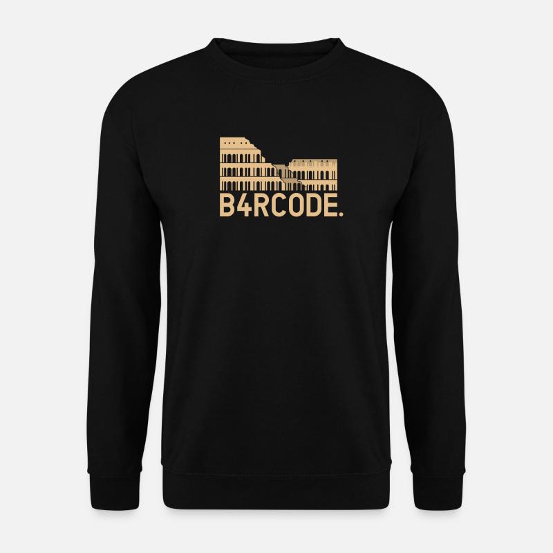 B4RCODE. Rome - Unisex Pullover - Schwarz