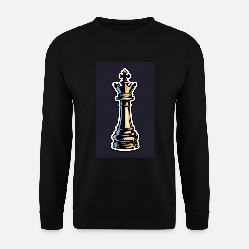 Échecs | Pièce d’échecs | Joueur d’échecs - Sweat-shirt Unisexe - noir