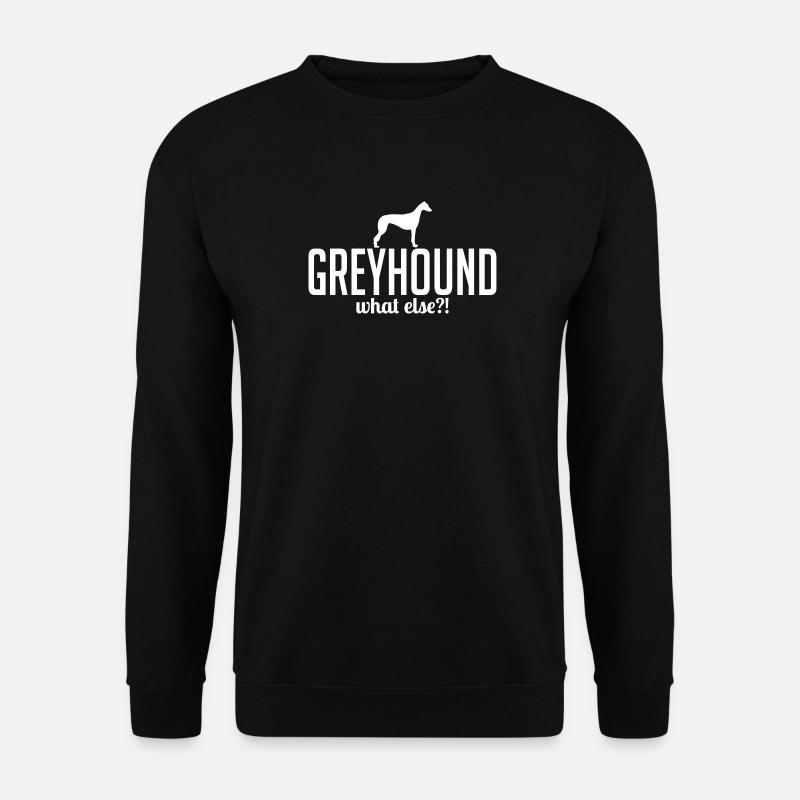 GREYHOUND what else - Unisex Sweatshirt - black