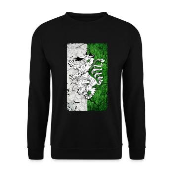 Steiermark - Unisex Pullover - Schwarz - Vorne - Alina (178cm) & Michal (187cm)