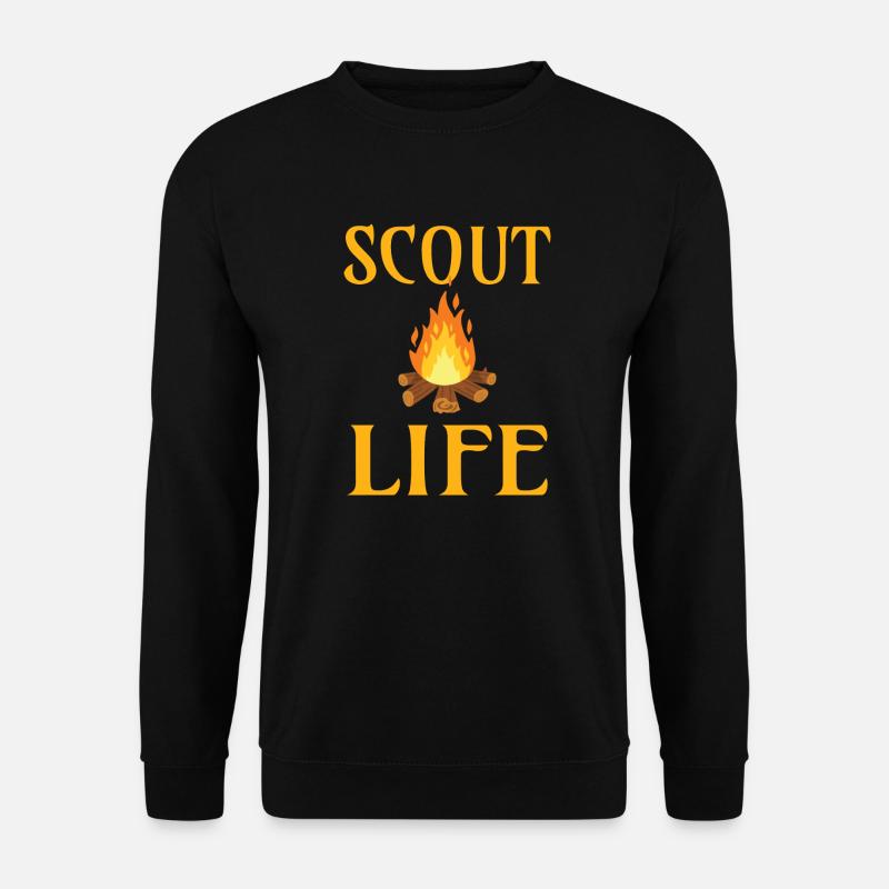 SCOUT: Scout Life - Unisex Pullover - Schwarz