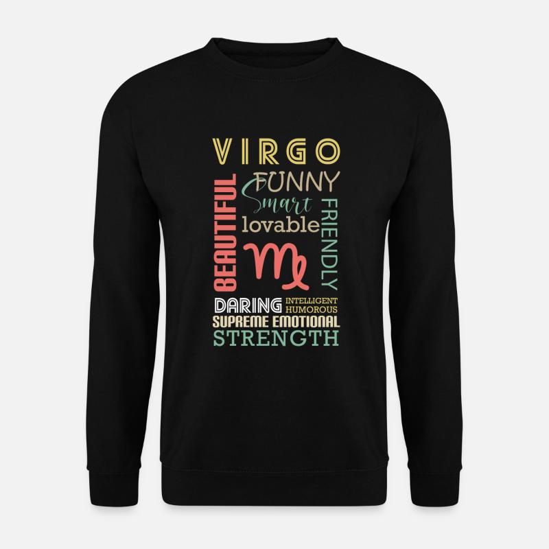 Horoscope Élément Planète - Sweat-shirt Unisexe - noir
