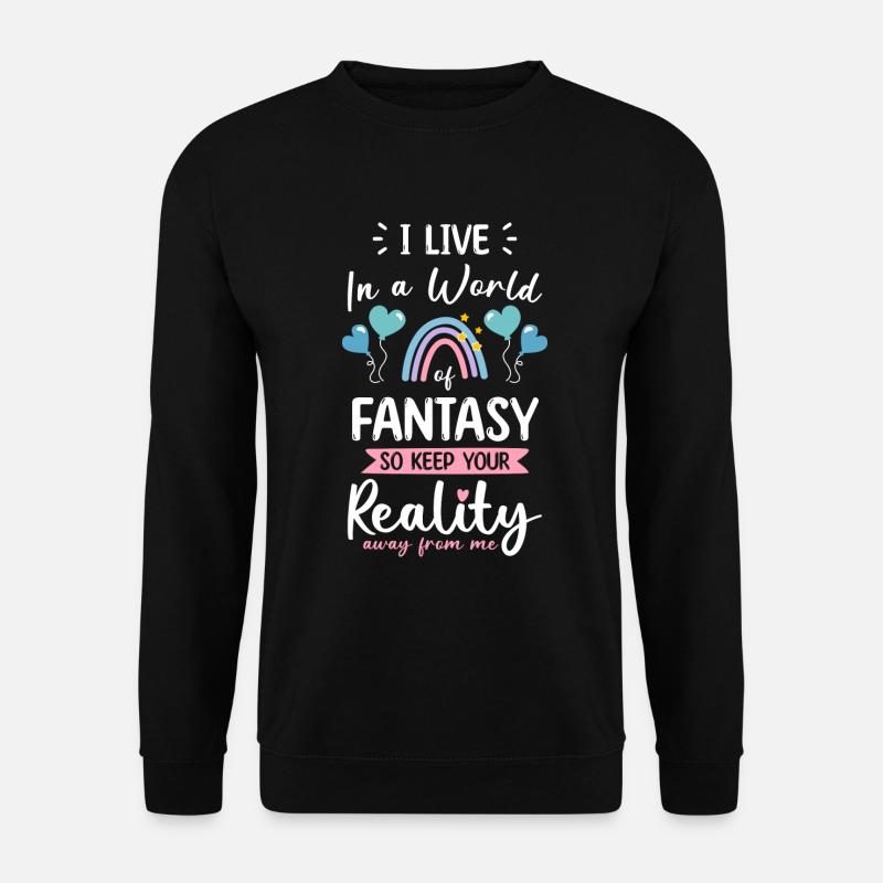 Elfe Kinder Tocher - Unisex Sweatshirt - black