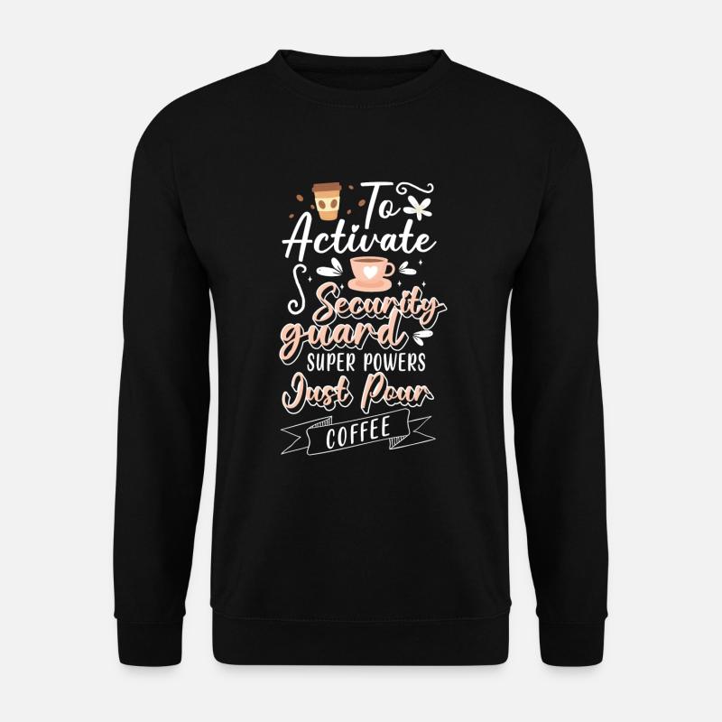 Security Security Bouncer Work - Unisex Sweatshirt - black