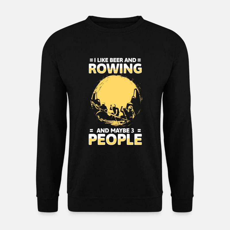 Boat Eights Rowing Team - Unisex Sweatshirt - black