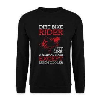 VTT Freestyle Forest Biking - Sweat-shirt Unisexe - noir - Devant - Alina (178cm) & Michal (187cm)