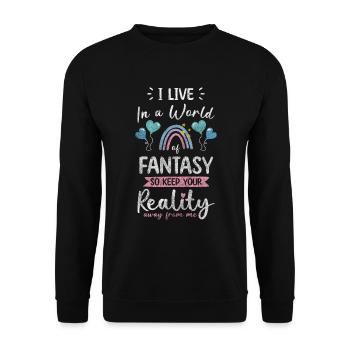 Elfe Kinder Jungen Tochter - Unisex Pullover - Schwarz - Vorne - Alina (178cm) & Michal (187cm)