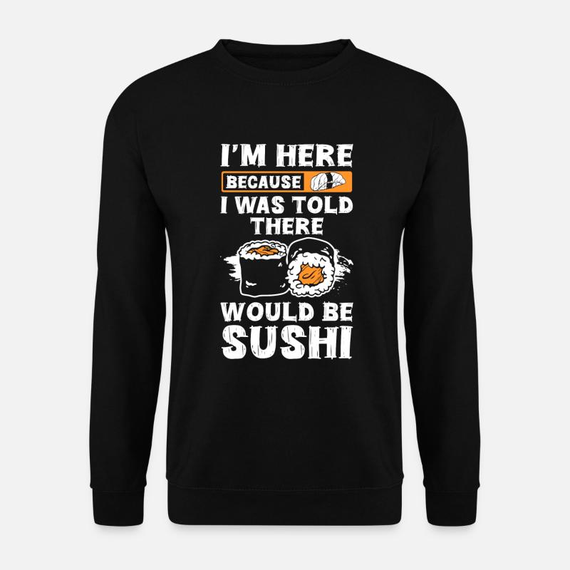 Japanisch Reis Lecker Stäbchen - Unisex Pullover - Schwarz