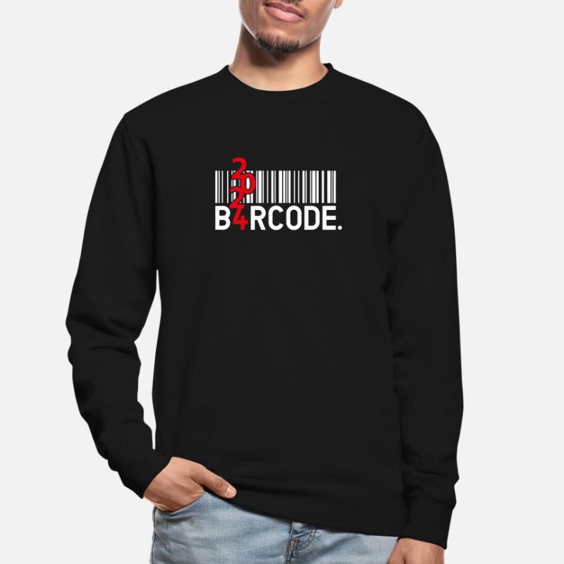 B4RCODE. 2024 Sweat-shirt Unisexe