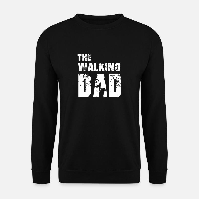 The Walking Dad - Unisex Sweatshirt - black