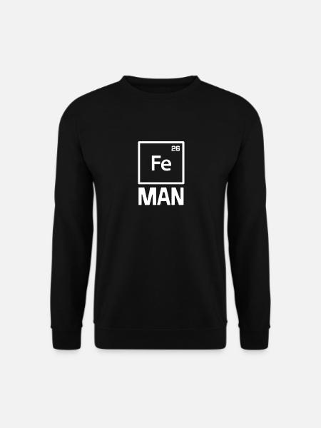 Iron Man - Premium Design - Unisex Sweatshirt - black