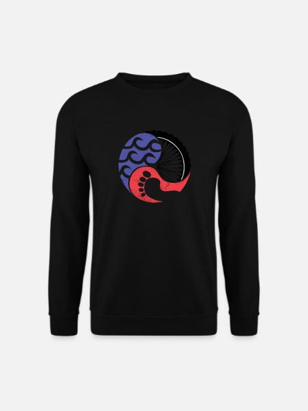 3athlon Swim Bike Run - Premium Design - Unisex Pullover - Schwarz