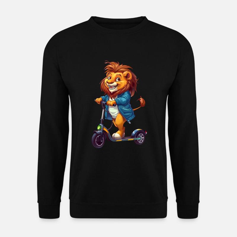 Lion Roller - Unisex Sweatshirt - black