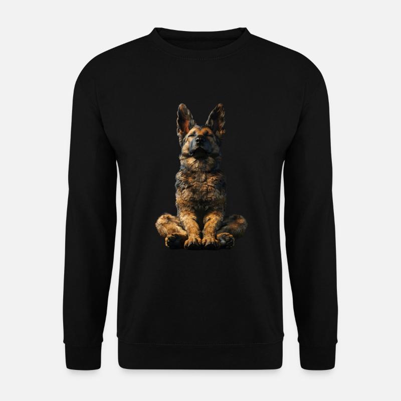 German Shepherd - Unisex Sweatshirt - black