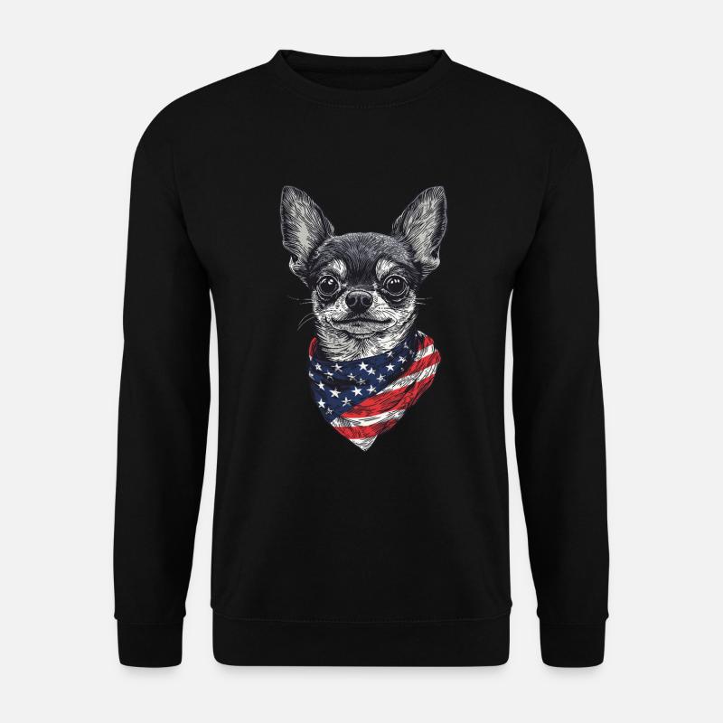 Chihuahua - Unisex Pullover - Schwarz