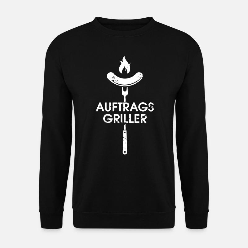 Auftragsgriller - Unisex Pullover - Schwarz