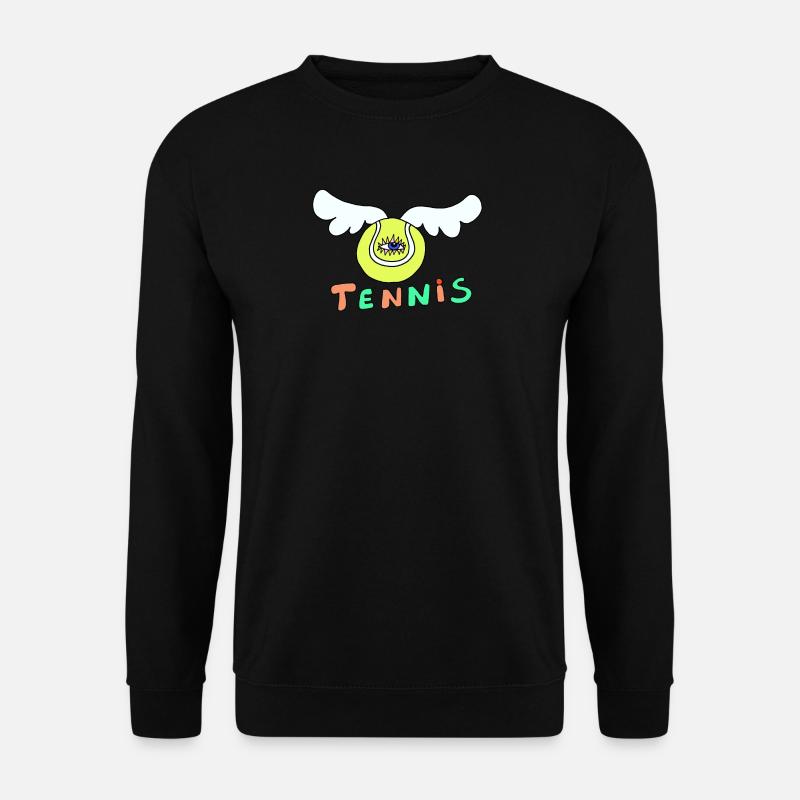Tennis ball - Unisex Sweatshirt - black