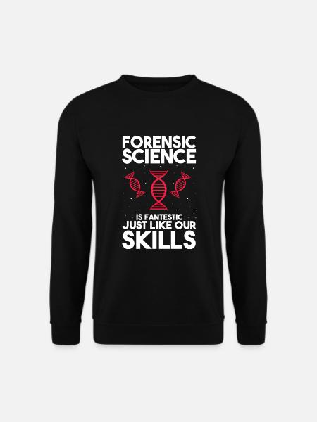 Gerichtsmediziner und Forensischer Analyst - Unisex Pullover - Schwarz