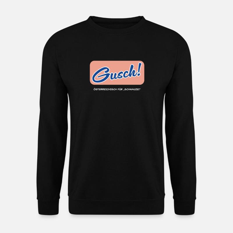 Gusch - hell - Unisex Pullover - Schwarz