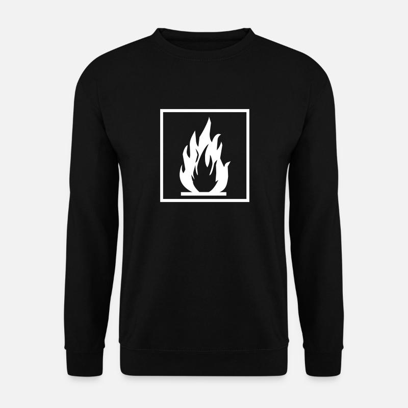 Brennbar flammable - Unisex Pullover - undefined