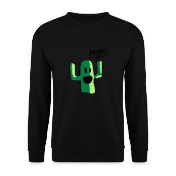 snuggle - Sweat-shirt Unisexe - noir - Devant - Alina (178cm) & Michal (187cm)