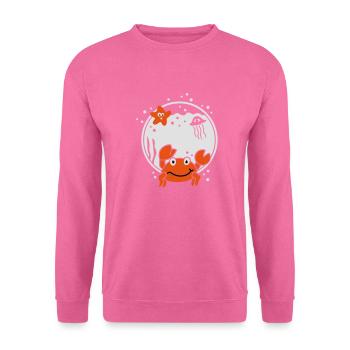 Sternzeichen Krebs zodiac - Unisex Pullover - Pink - Vorne