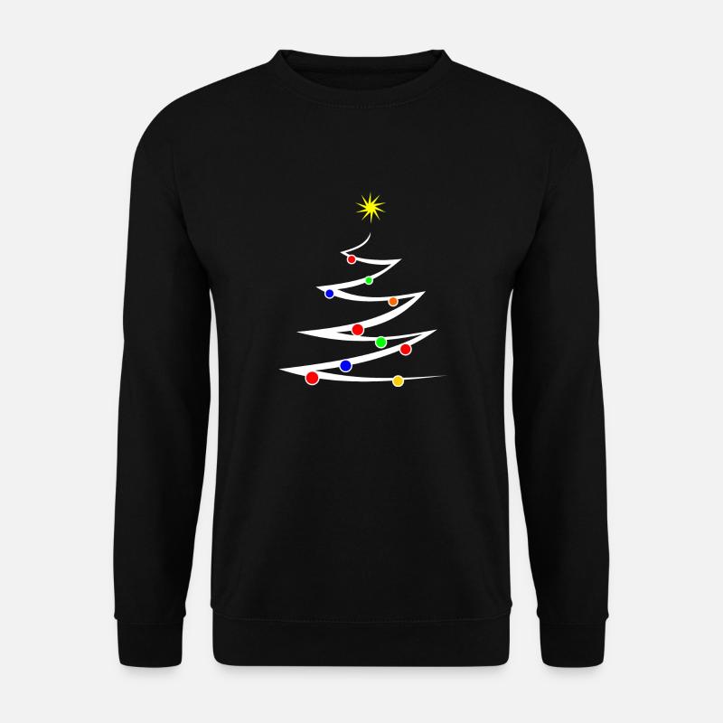 Weihnachten Christkind Tanne xmas - Unisex Pullover - Schwarz