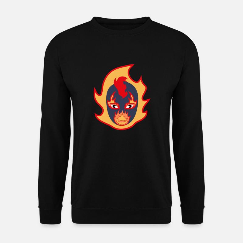 Garçon de boule de feu - Sweat-shirt Unisexe - noir
