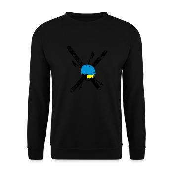 Free Ski Compilation - Unisex Sweatshirt - black - Front - Alina (178cm) & Michal (187cm)