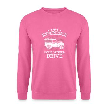 Experience Four Wheel Drive Landy - Sweat-shirt Unisexe - rose - Devant