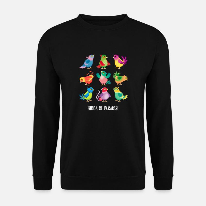 Birds of paradise 2 - Unisex Sweatshirt - black