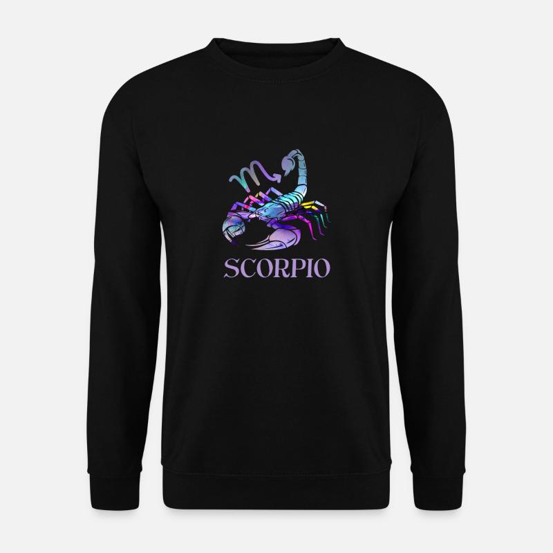 Zodiac Scorpion - Sweat-shirt Unisexe - noir
