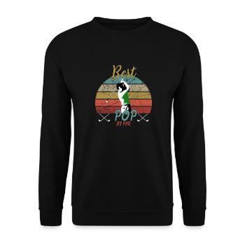 Le golf - Sweat-shirt Unisexe - noir - Devant - Alina (178cm) & Michal (187cm)