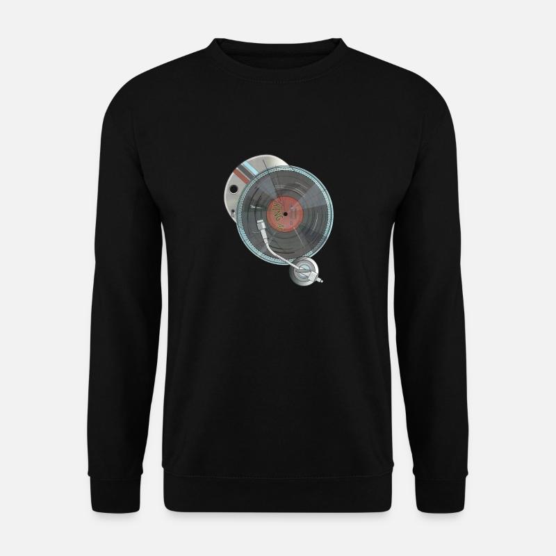 Record player - Unisex Sweatshirt - black