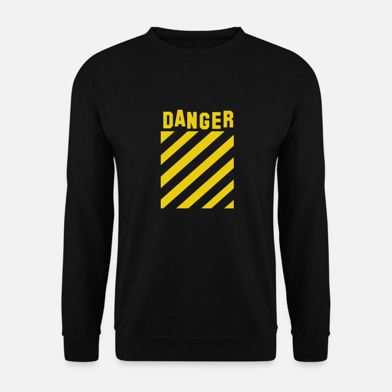 Danger - Unisex Sweatshirt - black