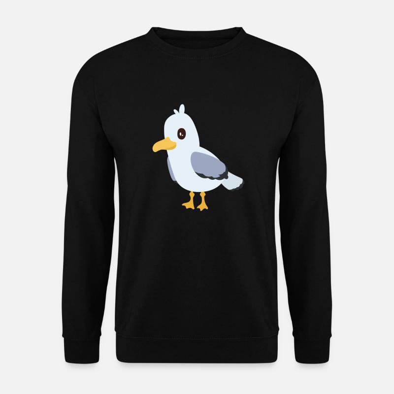 Möwe - Unisex Pullover - Schwarz