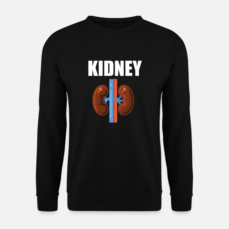 Niere - Unisex Pullover - Schwarz