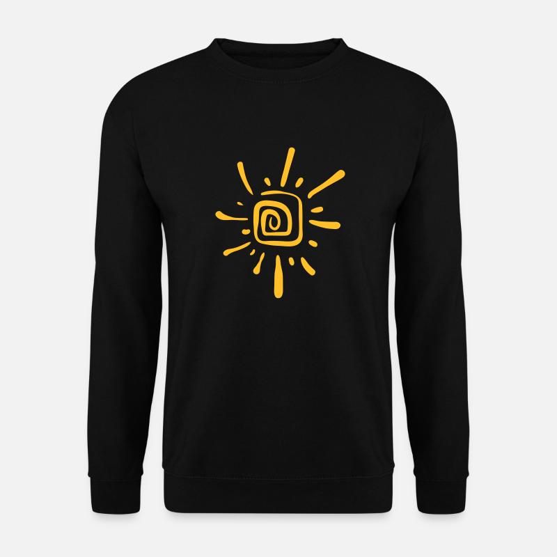 Sun - Unisex Sweatshirt - black