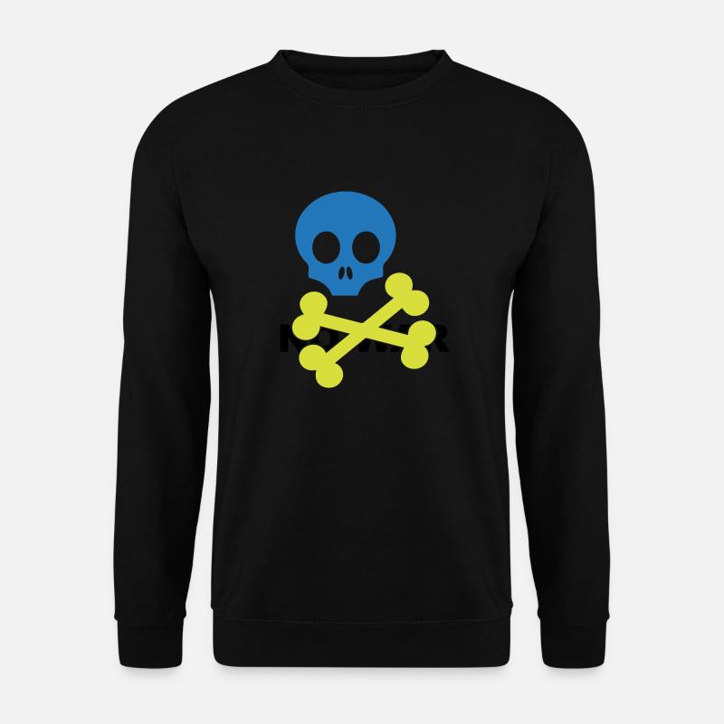 No war Bones Ukraine 3c - Unisex Sweatshirt - black