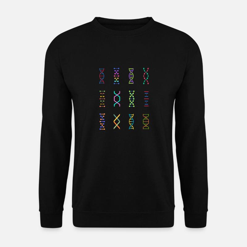 DNA-Genetik Stammbiologie - Unisex Pullover - Schwarz