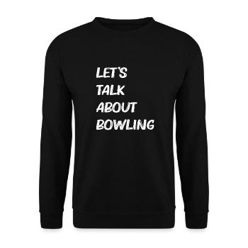 Hund Dog - Unisex Sweatshirt - black - Front - Alina (178cm) & Michal (187cm)