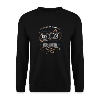 bullterrier geschenk schäferhund bluthund - Unisex Pullover - Schwarz - Vorne - Alina (178cm) & Michal (187cm)