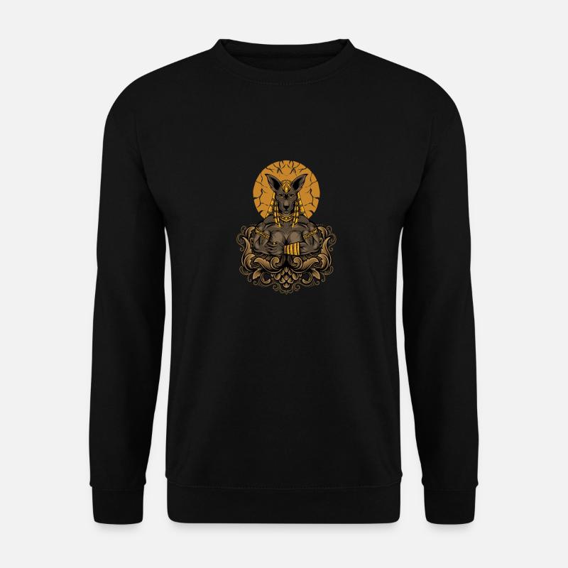 Anubis Égypte 2023 - Sweat-shirt Unisexe - noir