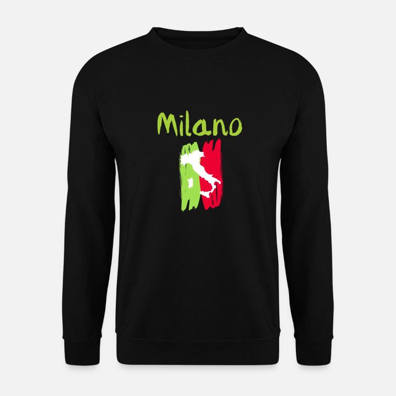 Klassisk Milano souvenir - Unisex sweater - sort