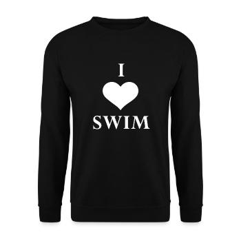 Triathlon Natation Vélo Course Marathon - Sweat-shirt Unisexe - noir - Devant - Alina (178cm) & Michal (187cm)