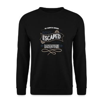 clinical informatics specialisttshirts - Unisex Pullover - Schwarz - Vorne - Alina (178cm) & Michal (187cm)