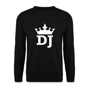 Dancing Dance Music - Unisex Sweatshirt - black - Front - Alina (178cm) & Michal (187cm)